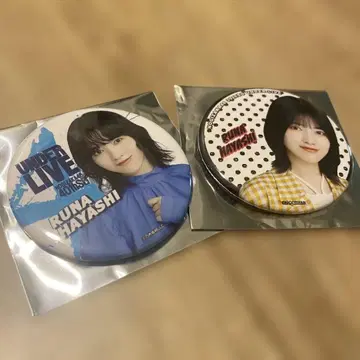 노기자카46 언더 라이브 랜덤 캔뱃지 하야시 루나