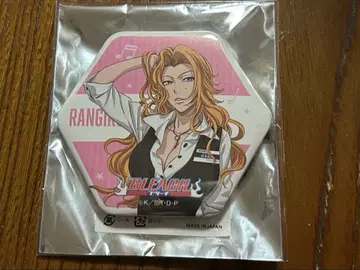 [ 초레어 ] 가라오케의 철인 BLEACH 란기쿠 캔뱃지
