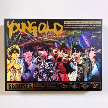 SixTONES YOUNG GOLD (초회반) Blu-ray