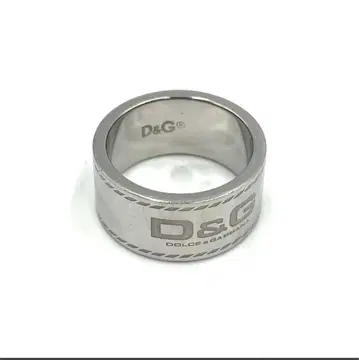 D&G 돌체앤가바나 반지 실버 로고