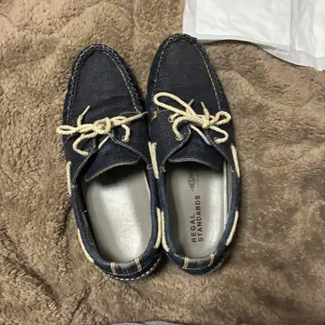 REGAL STANDARDS 데님 로퍼 네이비