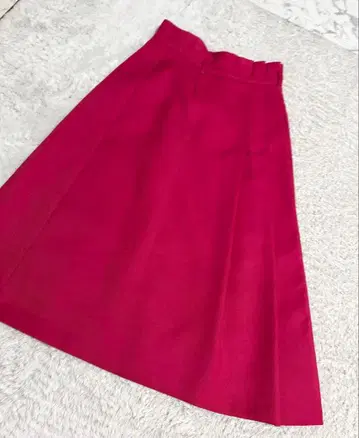 ANAYI 비대칭 플리츠 롱 스커트