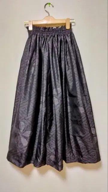 오시마 명주 기모노 리메이크 롱 스커트*249