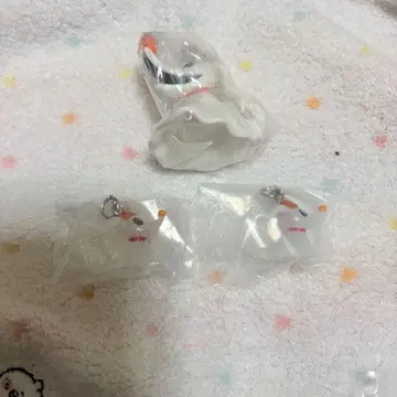 디즈니 나이트메어 참 화이트 제로 키체인 가챠