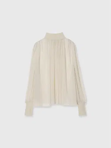 [새상품 즉시 발송] anuans 조젯 플레어 블라우스 베이지