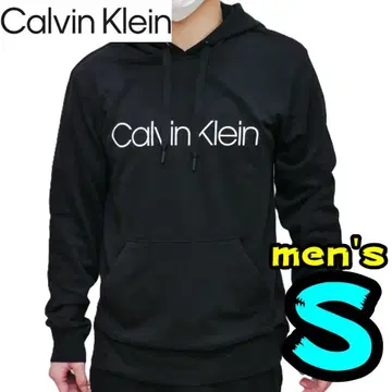 [ 새상품 ] 캘빈클라인 후드티 S 남성용 후디 맨투맨 블랙