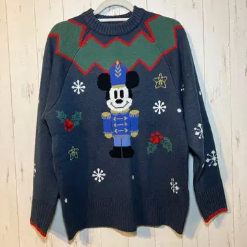 미키 니트 스웨터 M-L 아크릴 100%