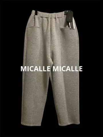 [ MICALLE MICALLE/미카레미카레 ] 본딩 테이퍼드 팬츠