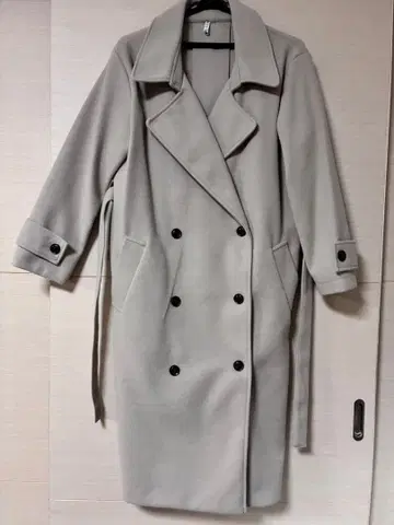 Re:EDIT 리디 롱 코트 트렌치코트