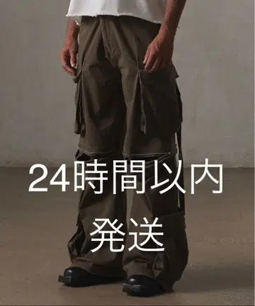 [ GRANCY ] 지퍼 디자인 카고 팬츠