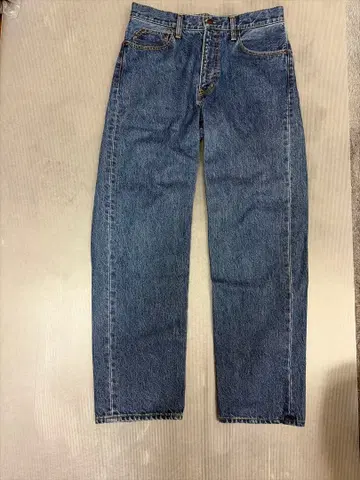 FTC 인디고 데님 스트레이트 팬츠