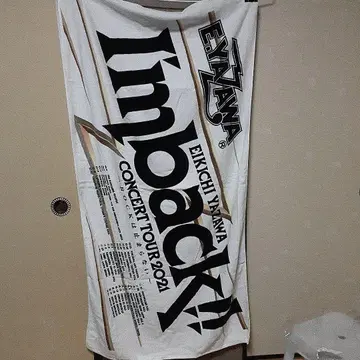 E.YAZAWA I'm back!! 비치 콘서트 타월