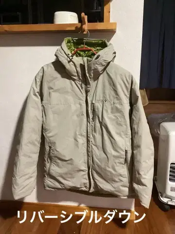 콜로라도 후드티 몽벨 리버서블 다운