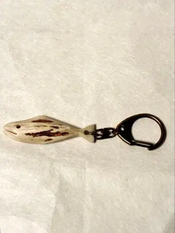 에조사슴 뿔 물고기 모양 키링