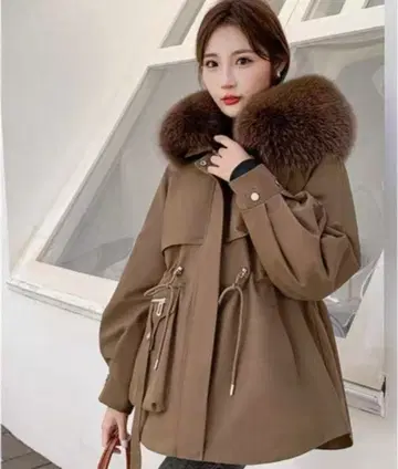 [ 새상품 ] 퍼 모즈 코트