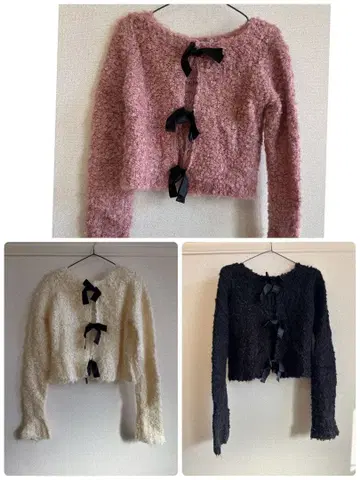 millebonheur 백리본 니트 3종 세트