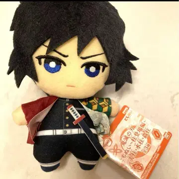 귀멸의 칼날 토미오카 기유 토모누이 키링 봉제 인형 단종 택 포함 새상품