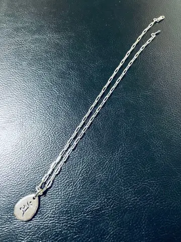 범자(만) 목걸이 실버 925