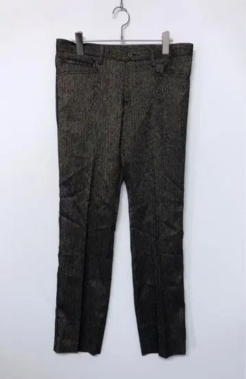 COMME CA MEN 구제 의류 헤링본 울 혼방 슬랙스 팬츠