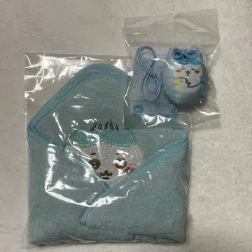 치이카와 baby 하치와레 핸드 타월, 부적 세트