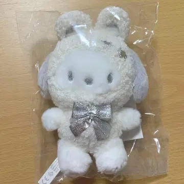 미개봉 새상품 산리오 스노우 토끼 시리즈 마스코트 포차코