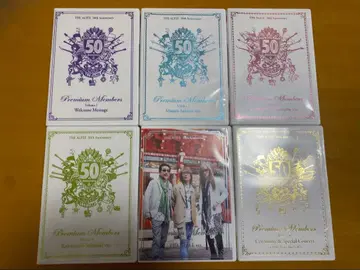THE ALFEE 프리미엄 멤버즈 DVD 6매 세트