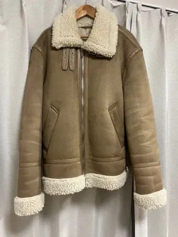 ZARA 보아 자켓 베이지