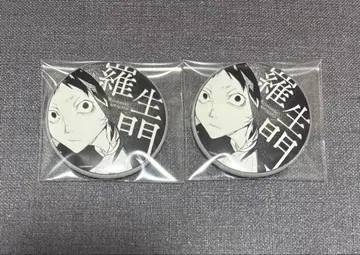 문호 스트레이독스 대박람회 캔뱃지 아쿠타가와 류노스케 2개