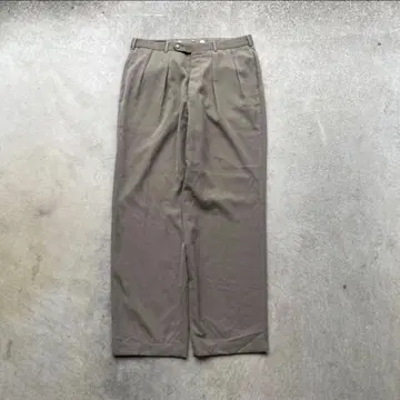 (구제 의류) 90s USA제 land's end 시타 턱 슬랙스 팬츠