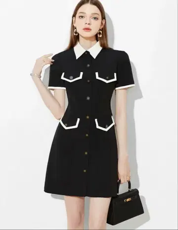 N.FRAME 모드 클래식 원피스