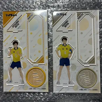 하이큐!! 츄가쿠!! 아크릴 스탠드 미야 아츠무 미야 오사무