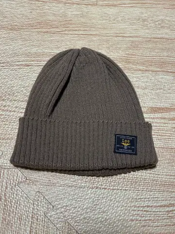 [ 익명 배송 ] Lee 니트 모자 리브 와치캡 모카 LA0458