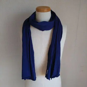 나카가와 마사시치 상점 스톨 머플러 네이비