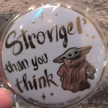 도쿄 코믹콘 선행 출시 그로구 만달로리안 캔 배지