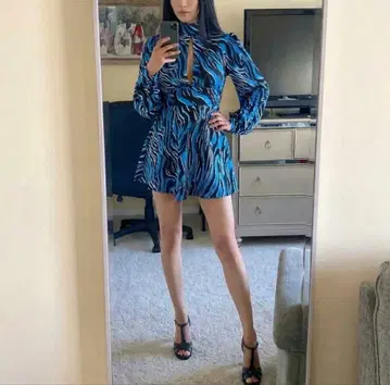 Bershka 제브라 드레스 원피스