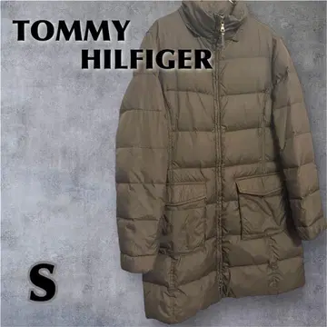 타미힐피거 다운 코트 S 브라운