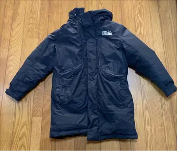 FIRST DOWN 후드 부착 다운 자켓 MEDIUM 블랙