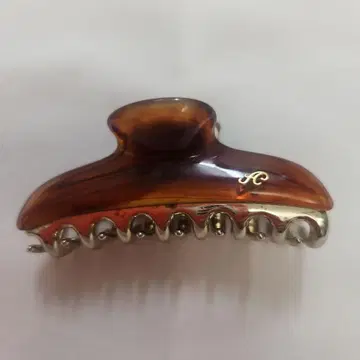 acca 브라운 헤어 클립