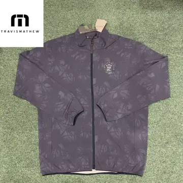 새상품 미사용 트래비스 매튜 윈드브레이커 블루종 L