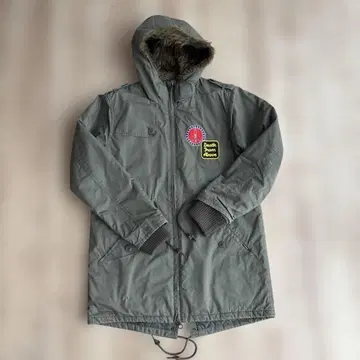 montage 로고 와펜 모즈 코트 후드 부착