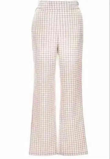 Bibiy 체크 무늬 팬츠 M