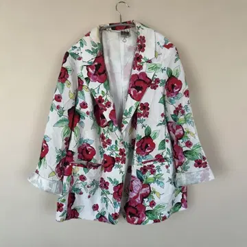 SUSAN GRAVER 꽃무늬 자켓 3X