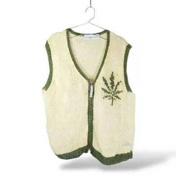 Vintage HEMP KANATA knit vest