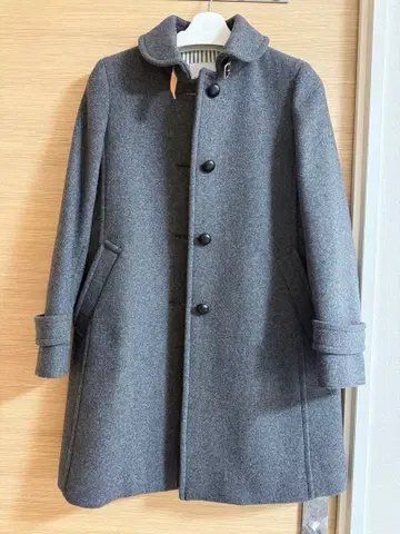 매킨토시 철학 넥 벨트 코트