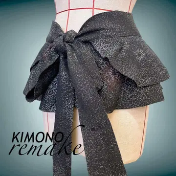 리버서블 새시 벨트 W67~87cm 기모노 리메이크 N71205