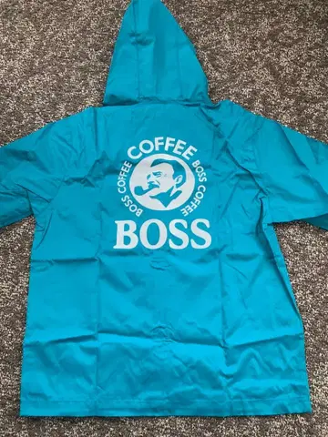 [ 미사용 새상품 ] 2019년 BOSS 나일론 후드티