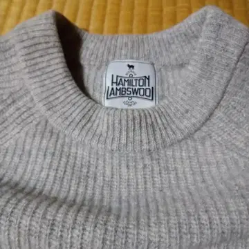 JOURNAL STANDARD 그레이 니트 스웨터 울 100%