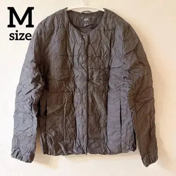 유니클로 울트라 라이트 다운 자켓 M 그레이 여성용 UNIQLO