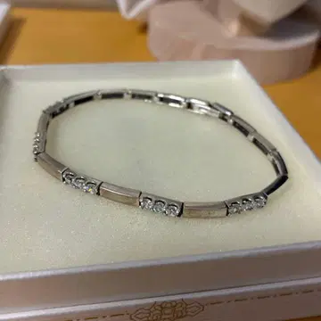 MISTY SILVER 각인 팔찌