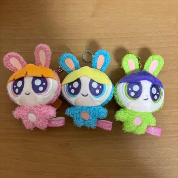 파워퍼프걸스 가챠 눈 반짝 봉제 인형